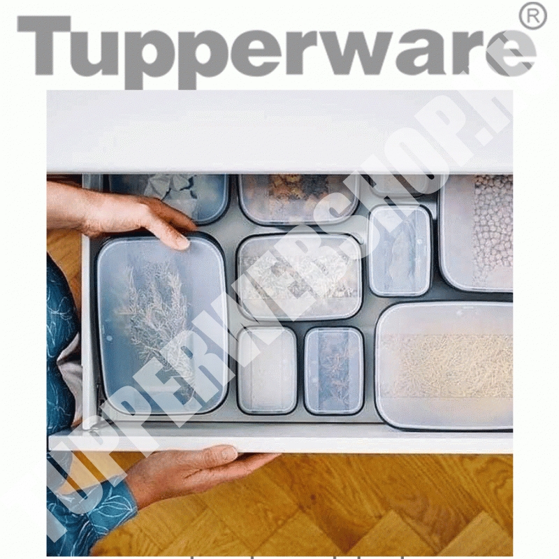 Tupperware Fiókrendező Billenős Tetővel 2,2L